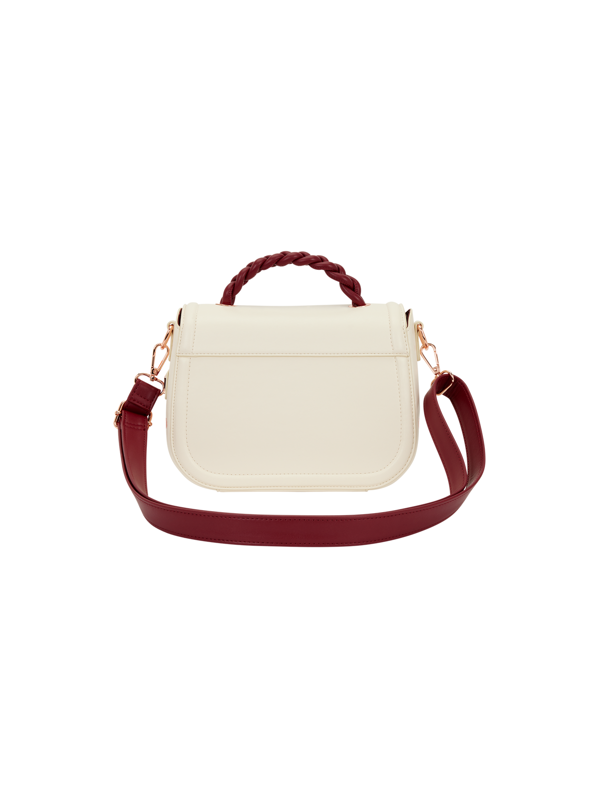 Sac bandoulière Cream & Red Floral convertible LOUNGEFLY