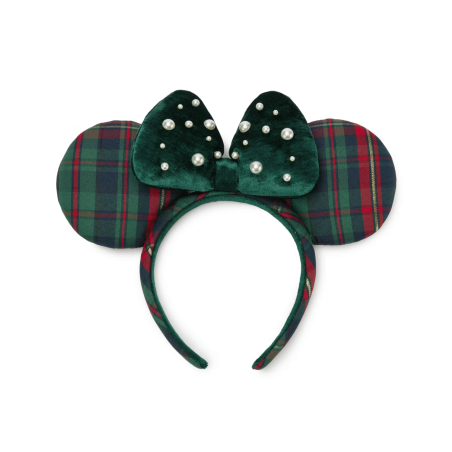 Ears Tartan Minnie Noël Disney
