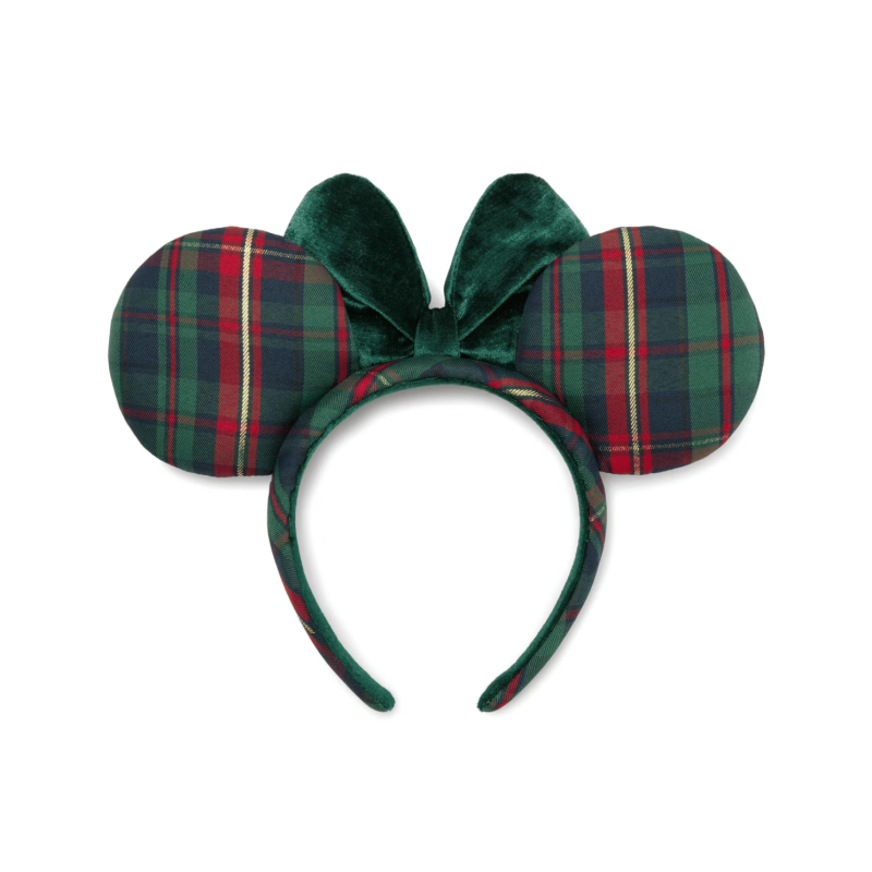 Ears Tartan Minnie Noël Disney