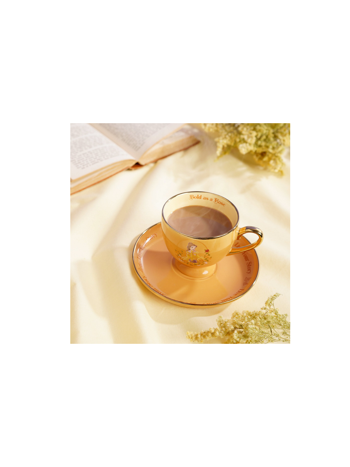 Tasse & sous tasse Belle La belle & la bête