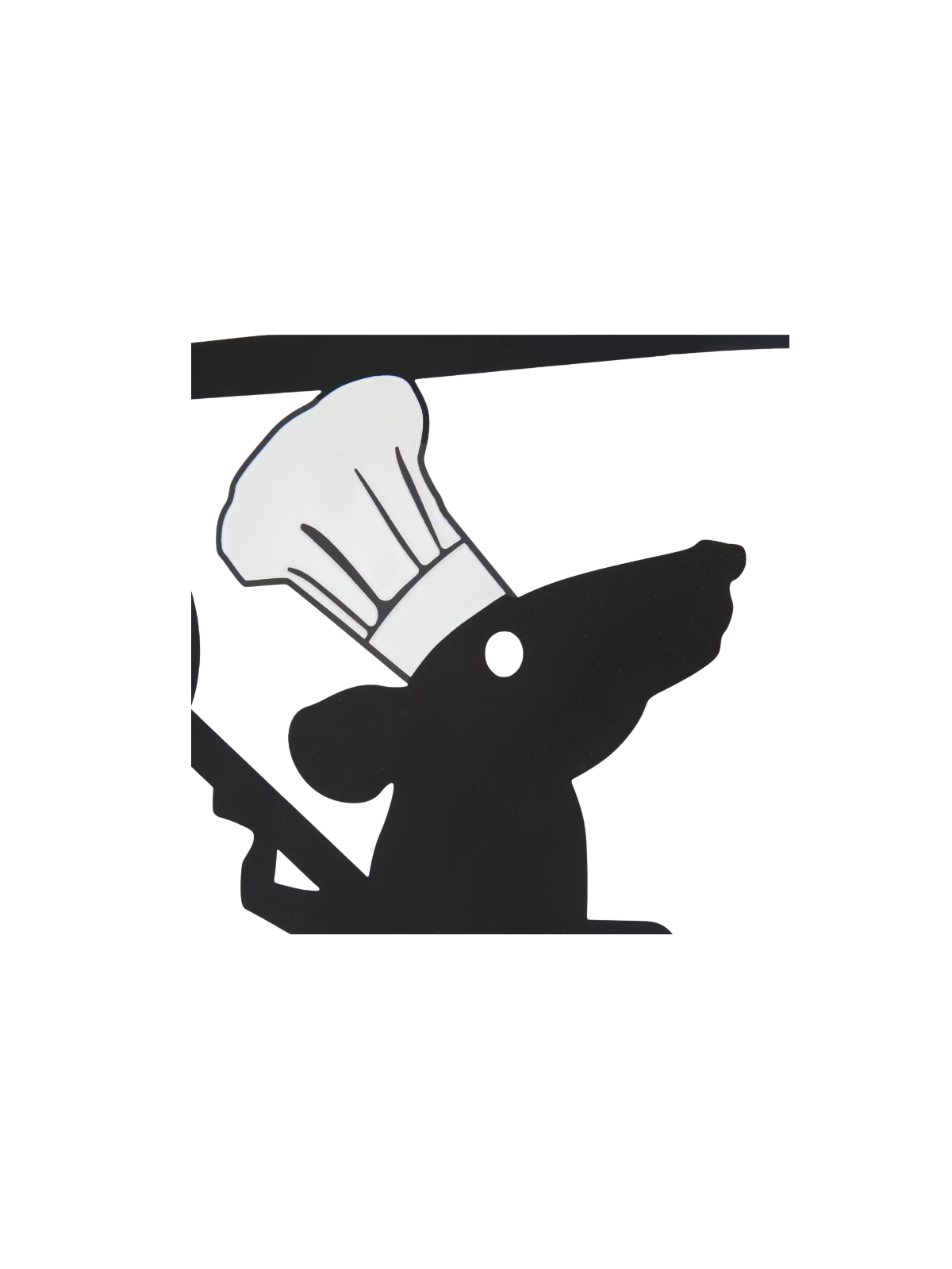 Réplique de l'enseigne Ratatouille Disney