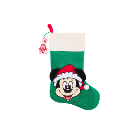 Chaussette de noël Mickey en père noël