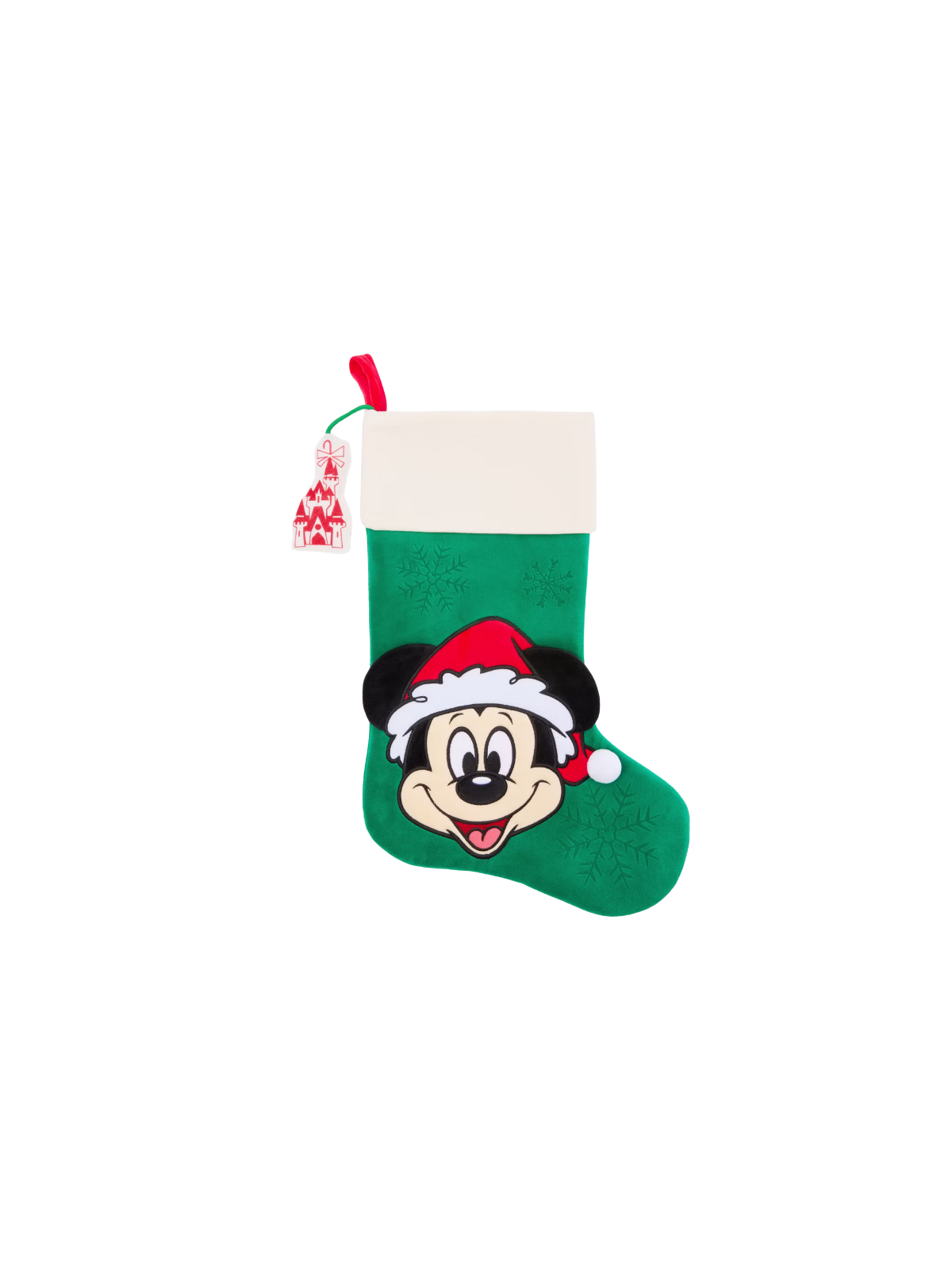 Chaussette de noël Mickey en père noël
