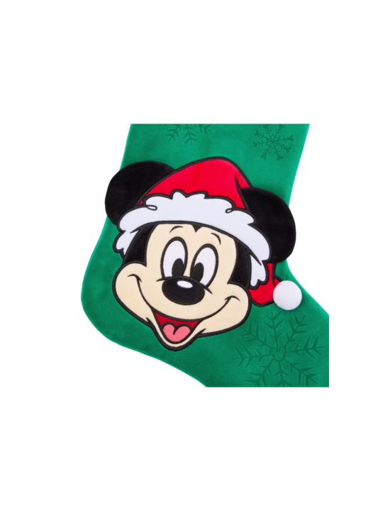 Chaussette de noël Mickey en père noël