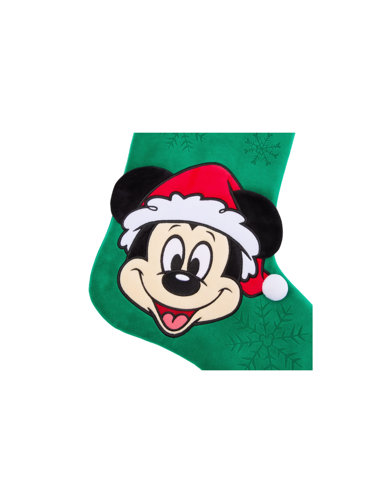 Chaussette de noël Mickey en père noël