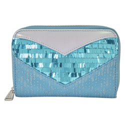 Portefeuille elsa glitter sequins La reine des neiges LOUNGEFLY