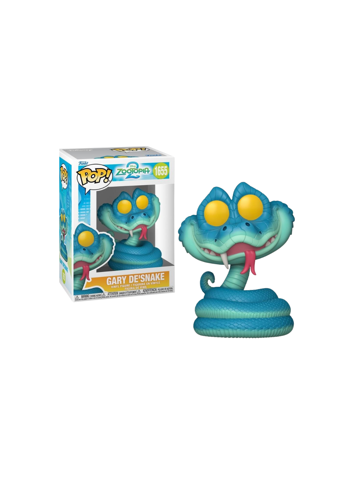 Figurine POP Gary De'snake Zootopie 2 n°1655