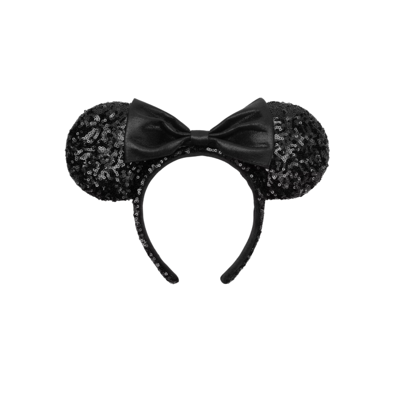Ears Minnie Mouse sequins noirs disney
