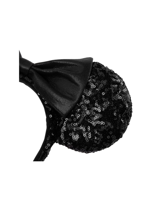Ears Minnie Mouse sequins noirs disney