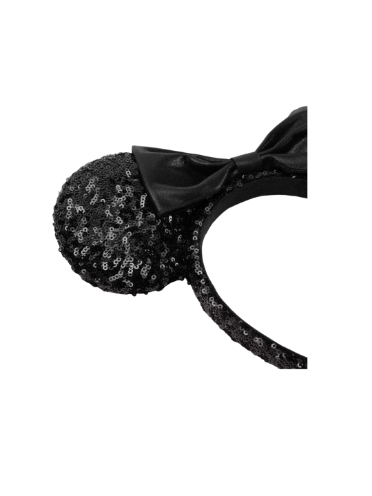 Ears Minnie Mouse sequins noirs disney