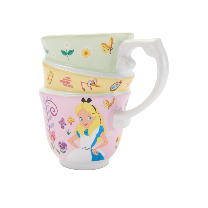 Mug empilé Alice au pays des merveilles disney
