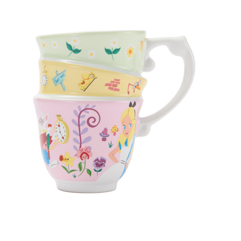 Mug empilé Alice au pays des merveilles disney