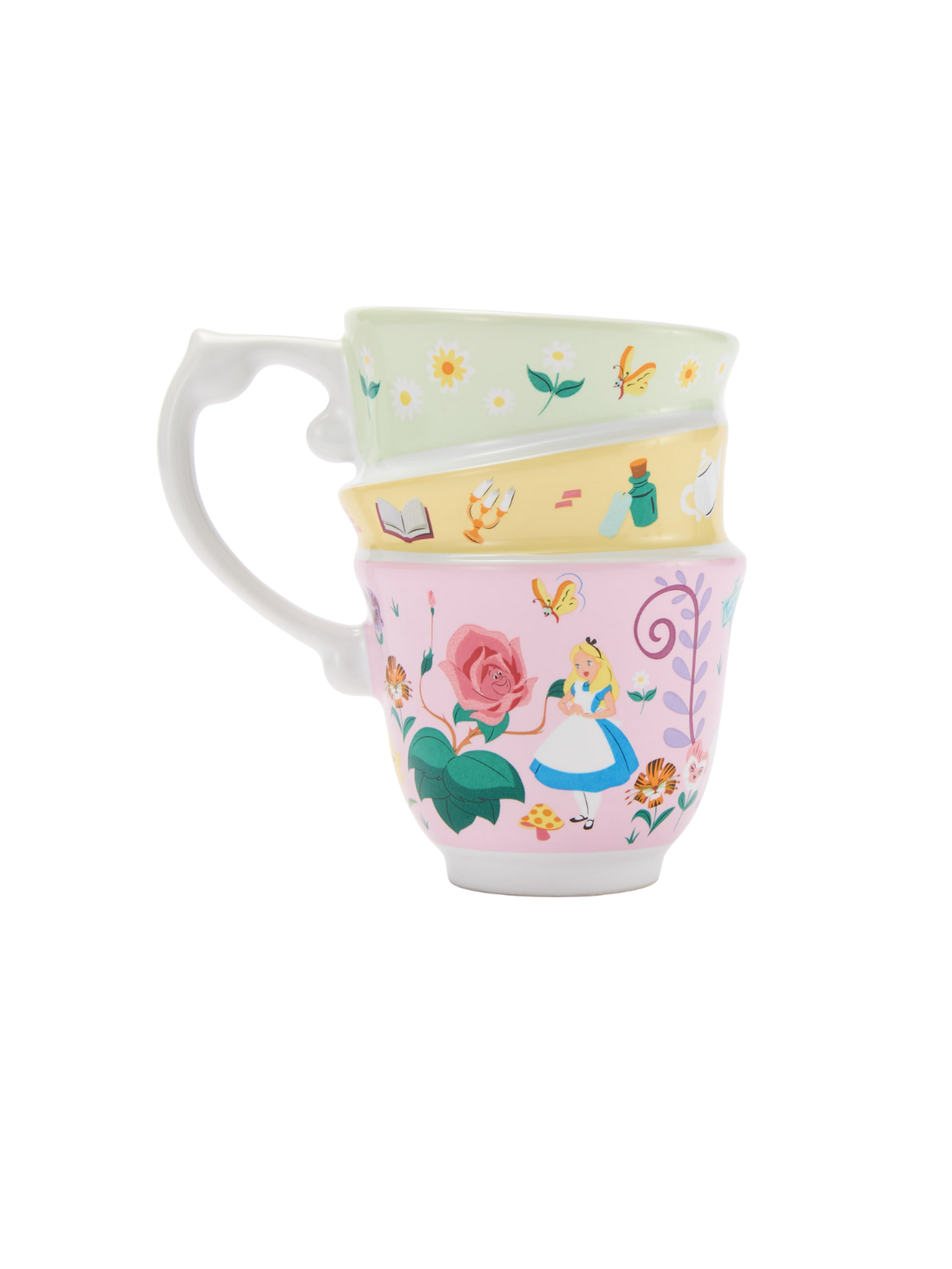 Mug empilé Alice au pays des merveilles disney