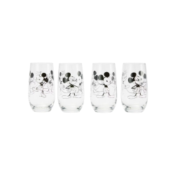 Ensemble de 4 verres Mickey Disney