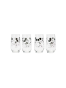 Ensemble de 4 verres Mickey Disney