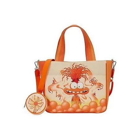 Tote Bag avec porte monnaie Vice Versa 2 Anxiété LOUNGEFLY