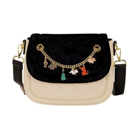 Sac à bandoulière charms Les Aristochats LOUNGEFLY