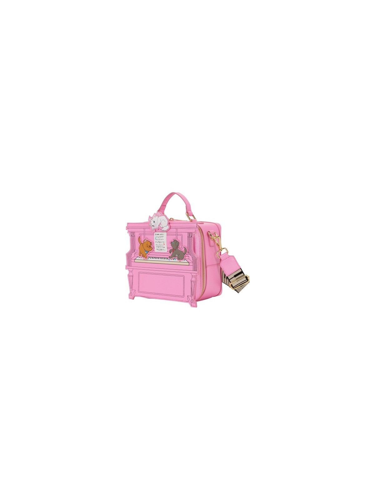 Sac à bandoulière figural piano Les Aristochats LOUNGEFLY