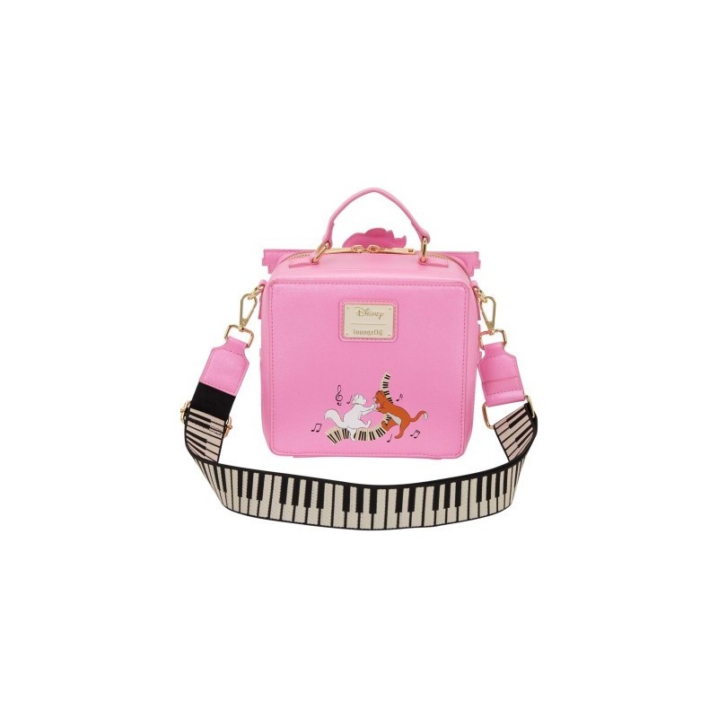 Sac à bandoulière figural piano Les Aristochats LOUNGEFLY