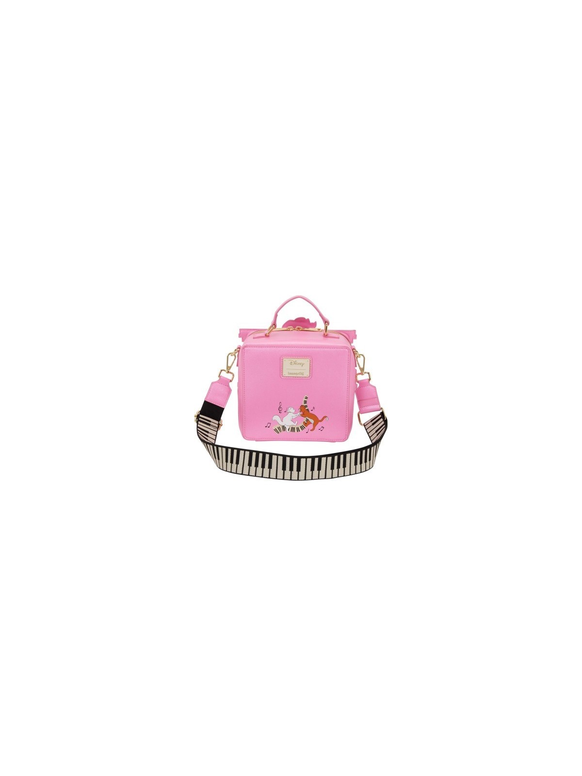 Sac à bandoulière figural piano Les Aristochats LOUNGEFLY