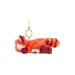 Porte-clés petite peluche Mei Lee en panda roux Alerte Rouge Disney