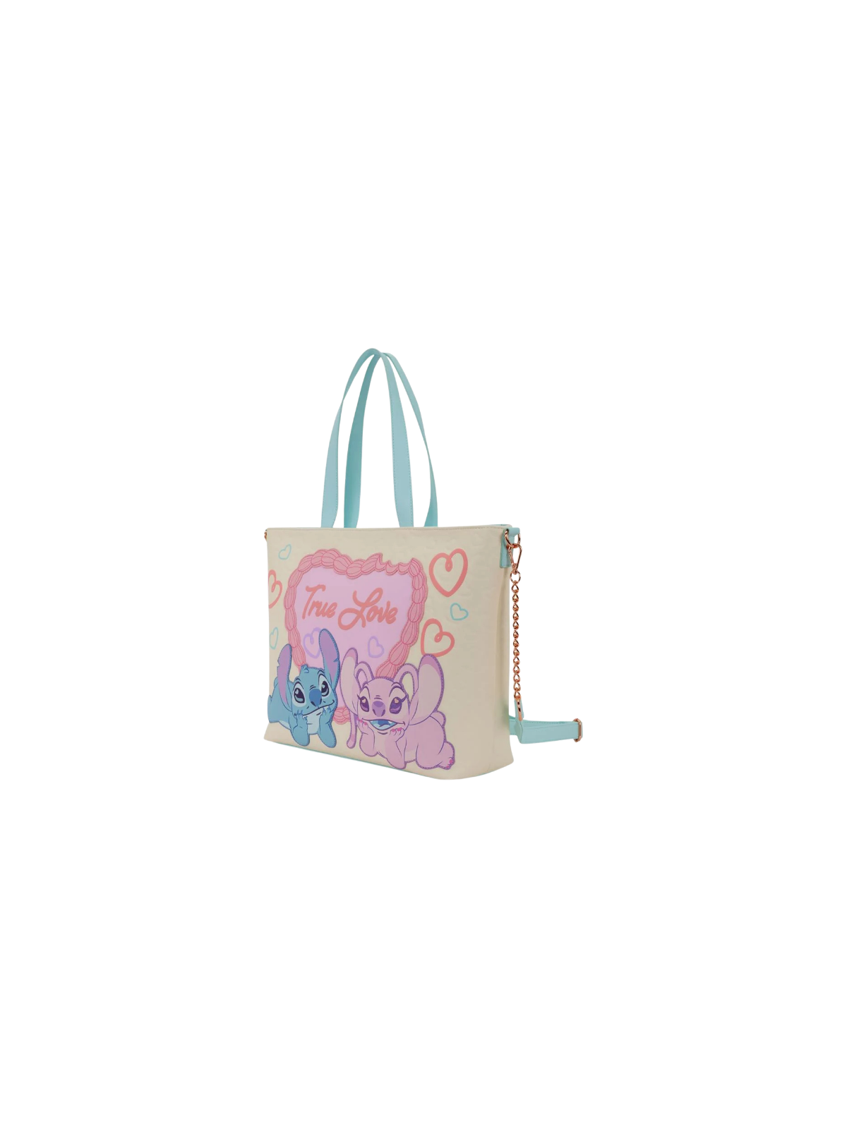 Totebag "True love" Lilo & Stitch LOUNGEFLY