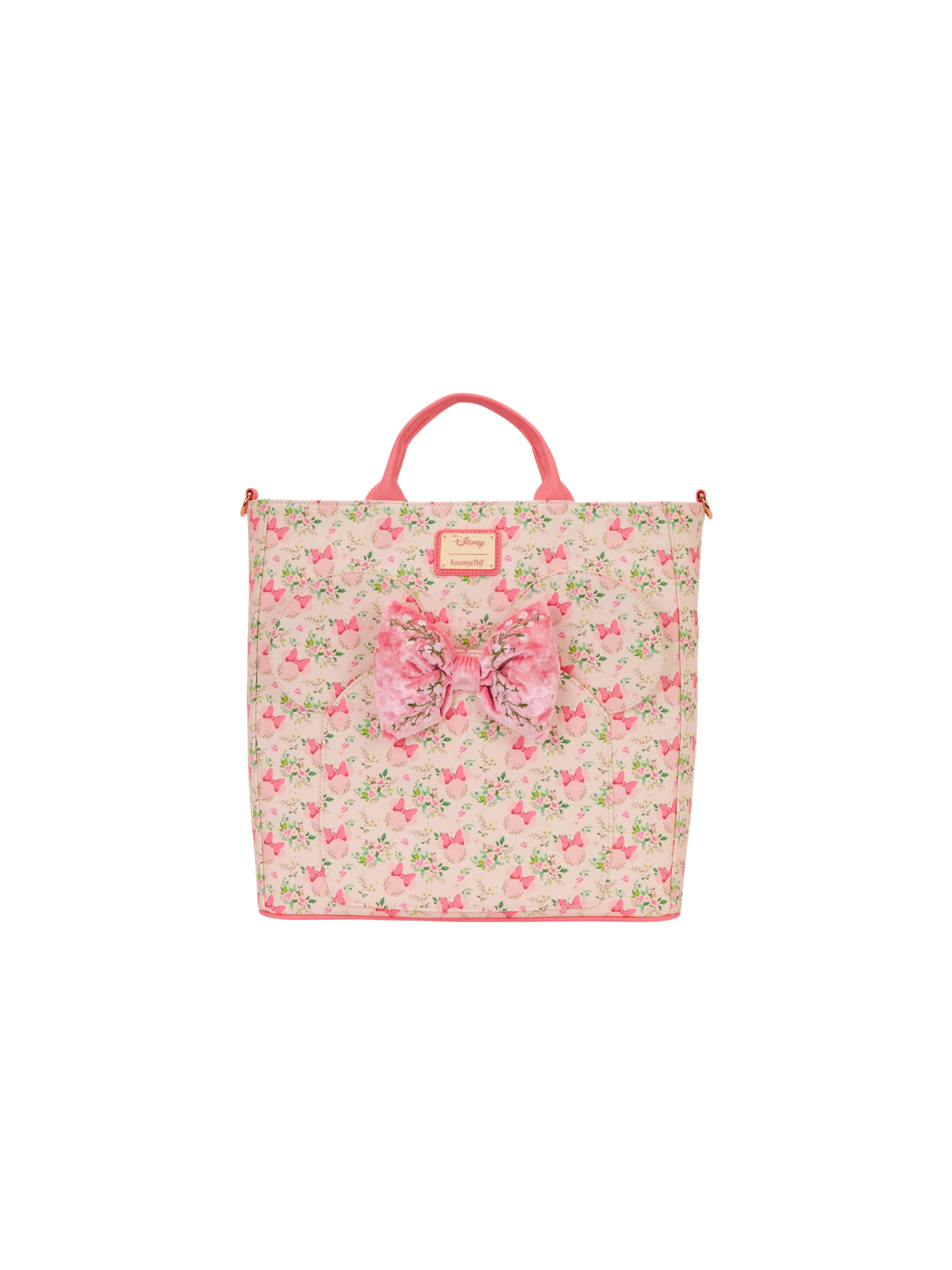 Totebag convertible floral Minnie Mouse LOUNGEFLY