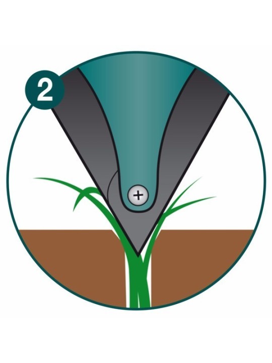 Racloir de Bordures Tri-Angle Leborgne 467031 : Précision et Propreté