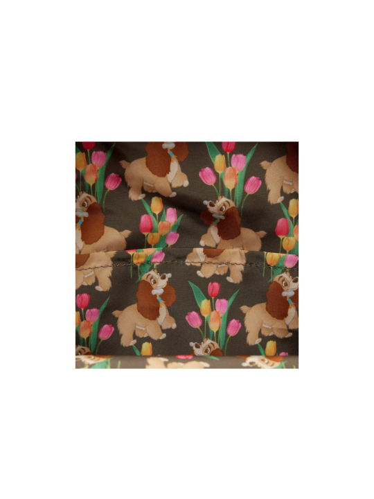 Sac à dos Pastel tulip La belle & le clochard LOUNGEFLY - Livraison 02/2026