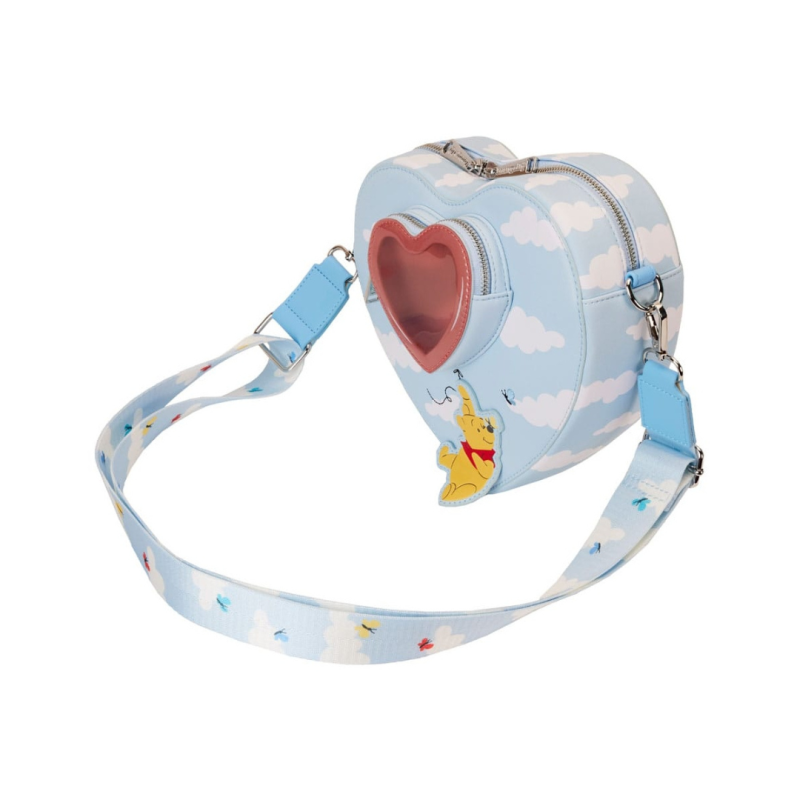 Sac en bandoulière Ballons Cœur Winnie l'Ourson LOUNGEFLY