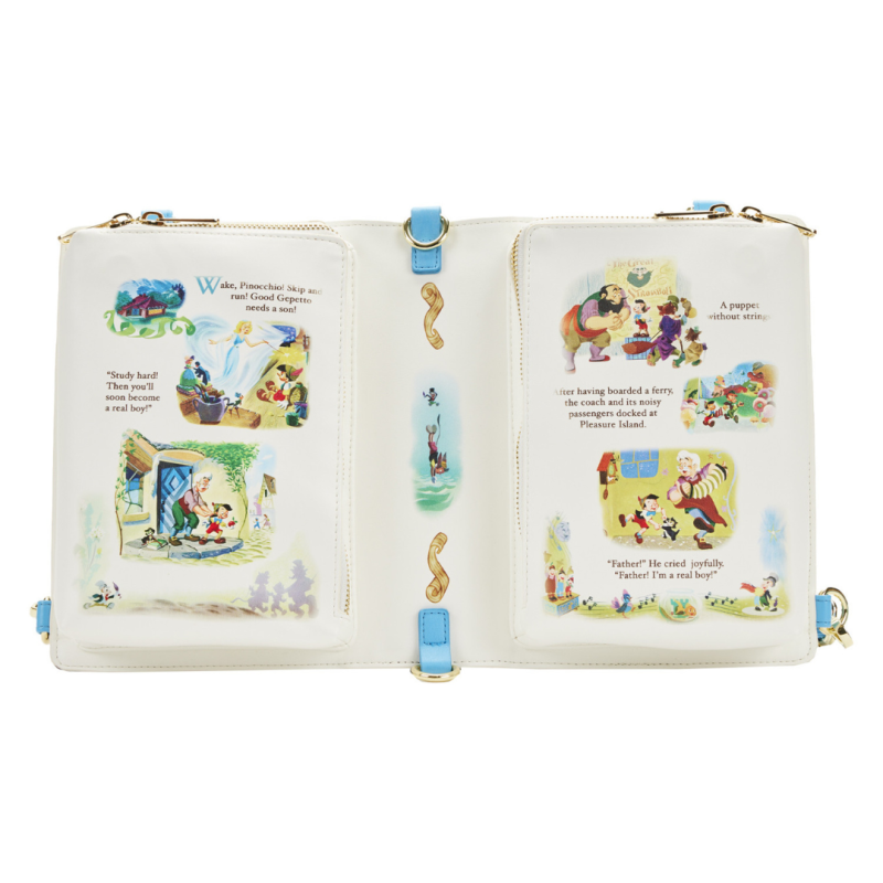 Sac en bandouliere Book Series Pinocchio Disney LOUNGEFLY