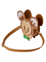 Sac Bandoulière Cookie Pain d'épice Mickey et Minnie LOUNGEFLY