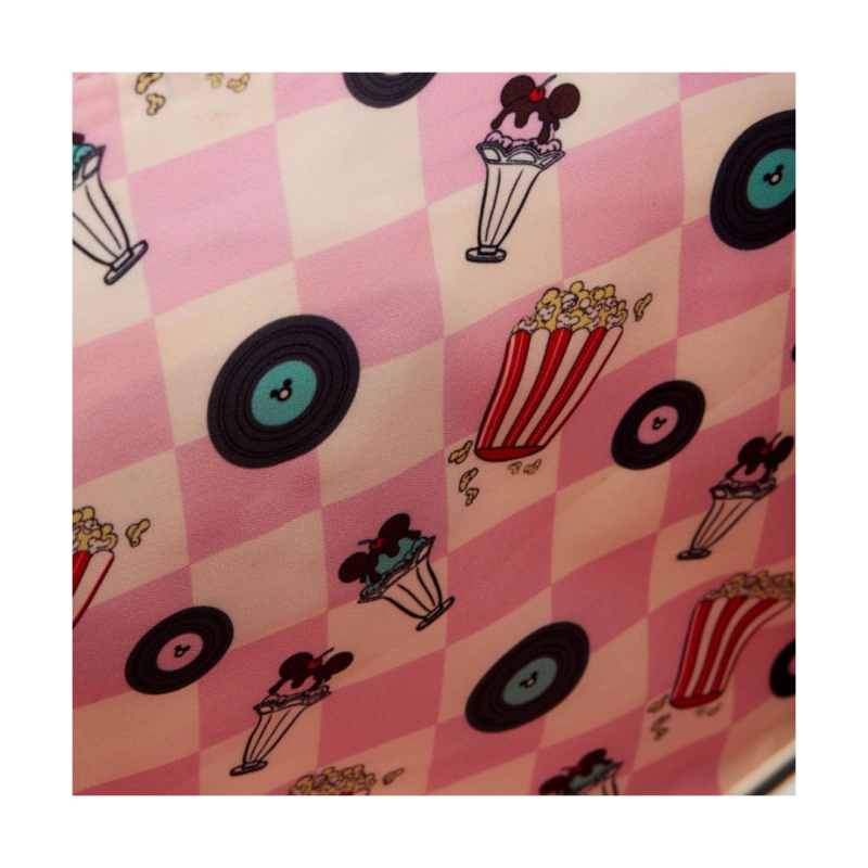 Sac Bandoulière Date Night Diner Minnie & Mickey LOUNGEFLY