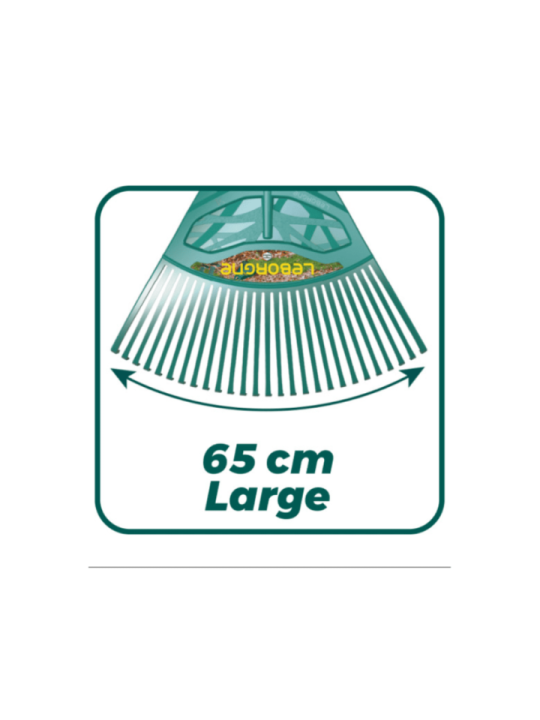 Balai à gazon XL LEBORGNE 369711 Pour un nettoyage efficace du jardin