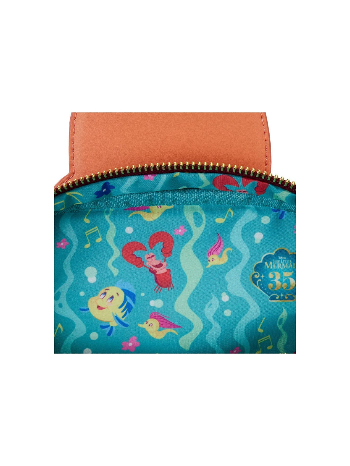 Sac Bandoulière Sebastian La Petite Sirène 35Th Anniversary LOUNGEFLY
