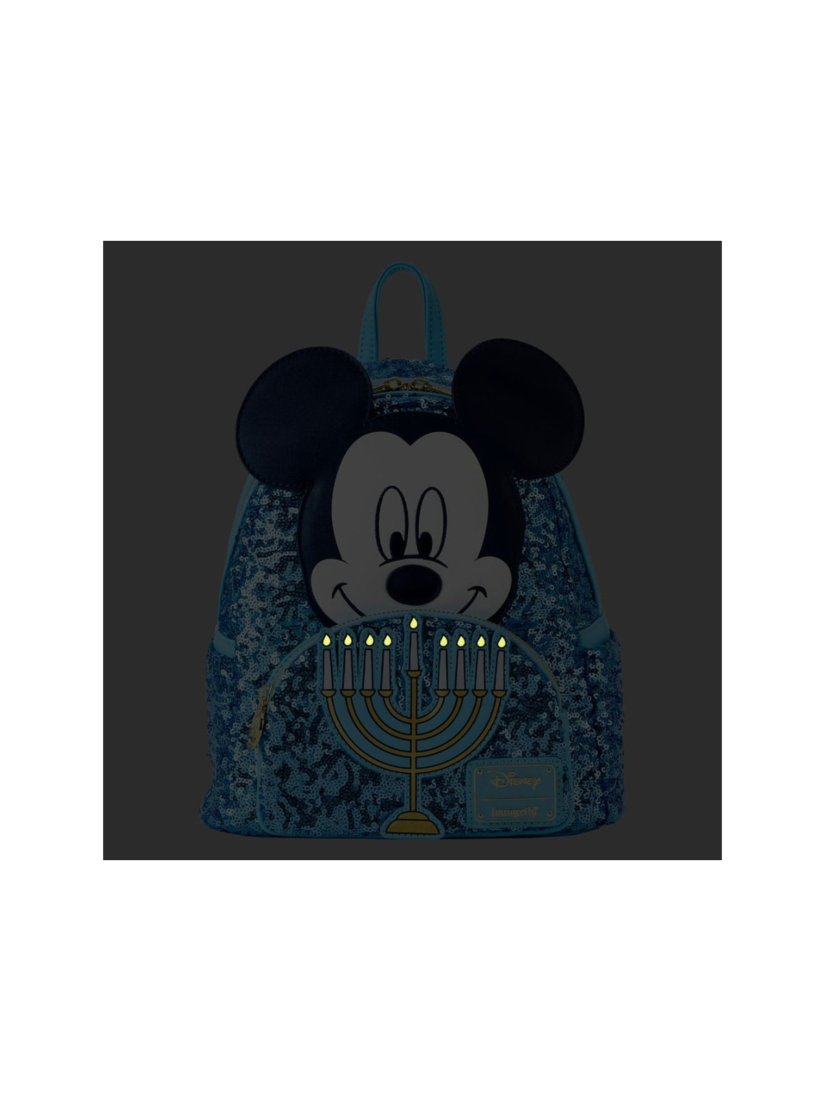 Sac à dos Joyeux Hannukkah Menorah Mickey LOUNGEFLY