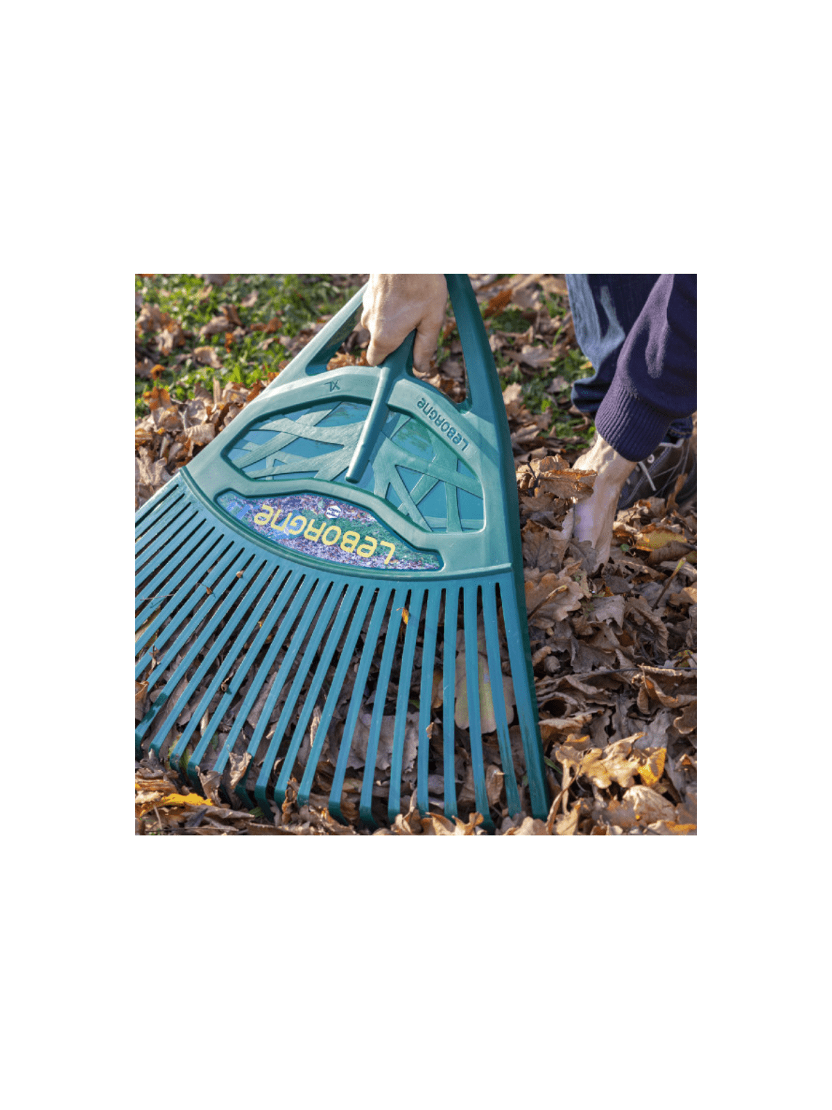 Balai à gazon XL LEBORGNE 369711 Pour un nettoyage efficace du jardin