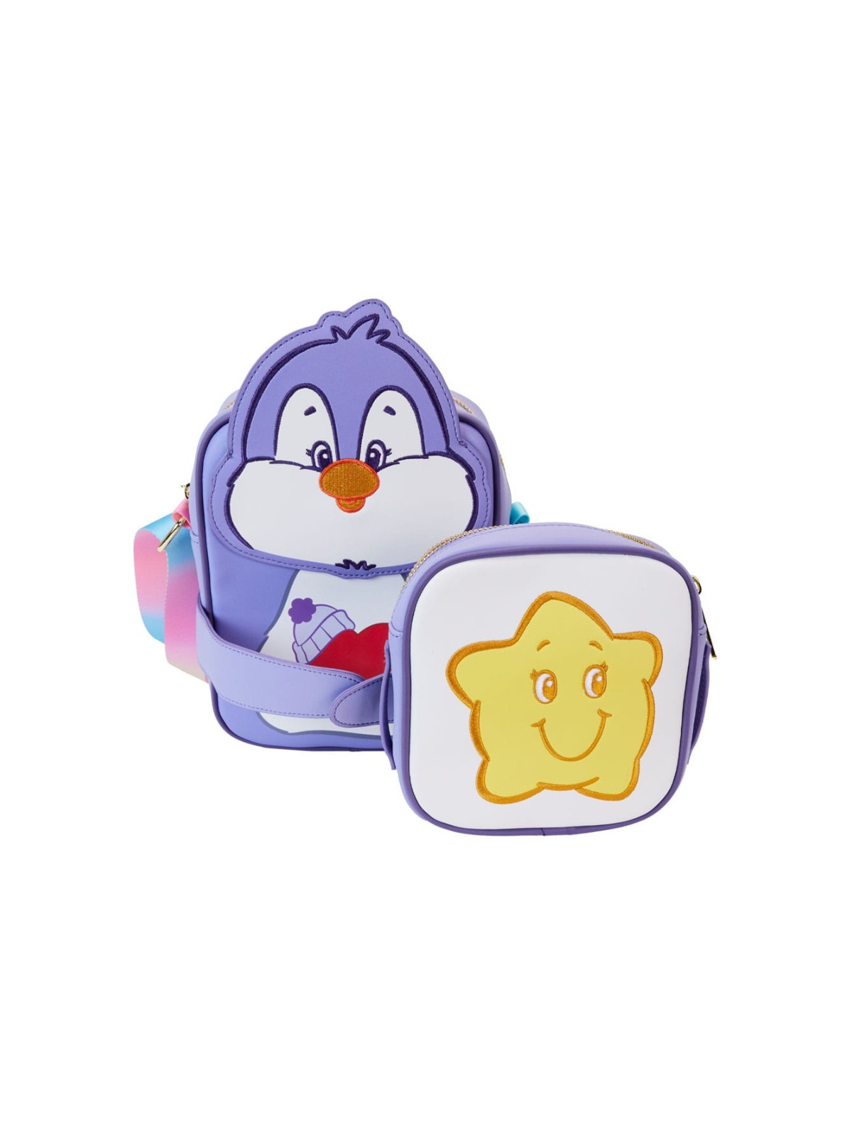 Sac bandoulière Cousins Cozy Heart Penguin Les Bisounours Loungefly