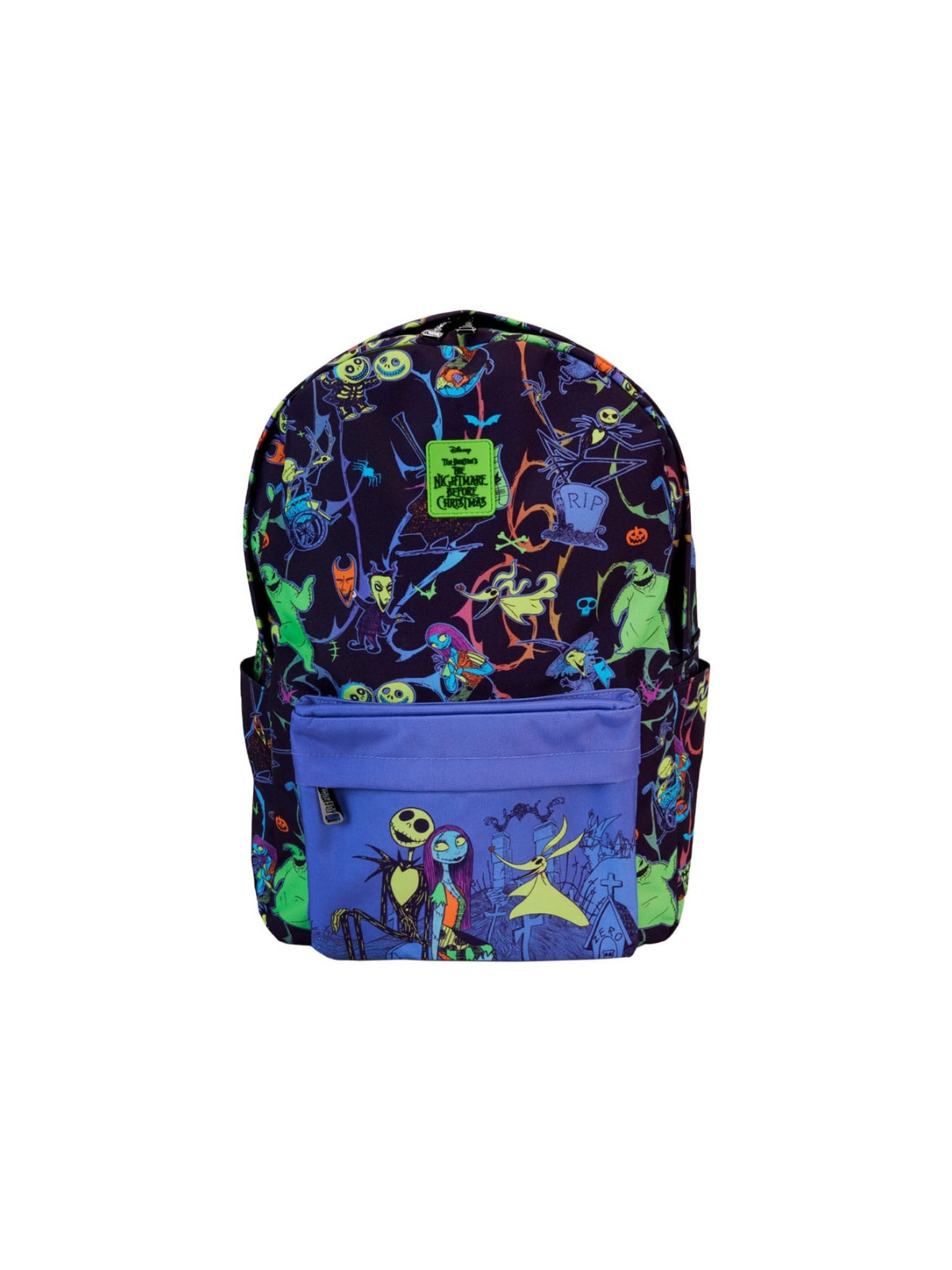 Sac à dos Glow in the dark Characters L'étrange noël de Mr Jack LOUNGEFLY