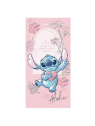 Serviette de plage Stitch Rose