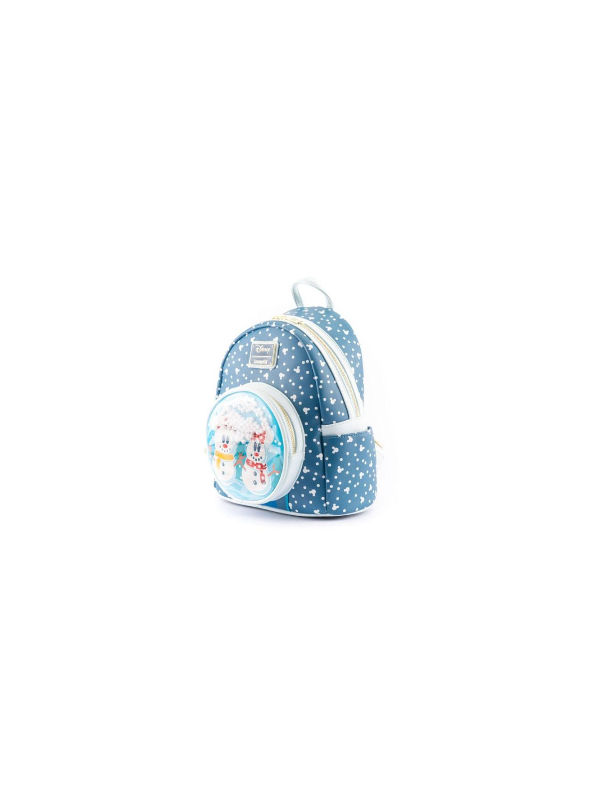 Sac à dos Snowman snow globe Minnie & Mickey LOUNGEFLY