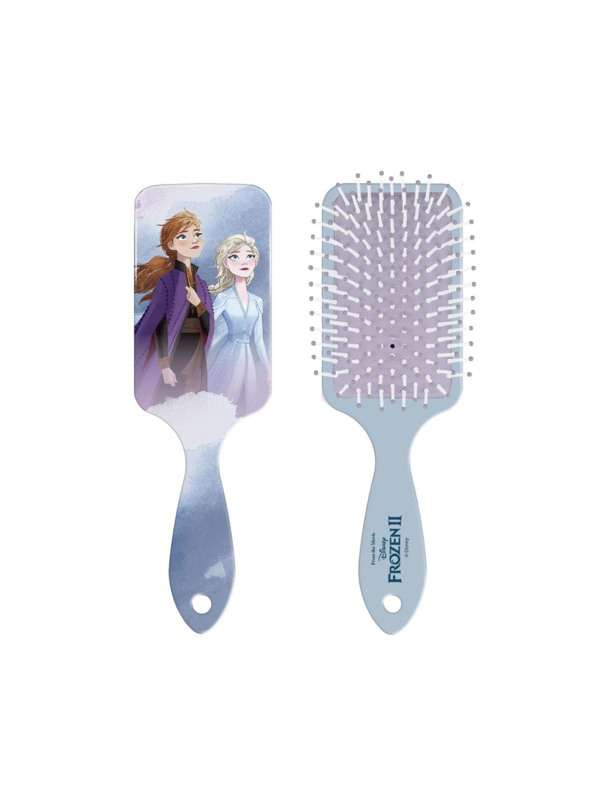 Brosse à cheveux rectangulaire La Reine des Neiges 2