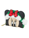 Porte-monnaie Polka dot Christmas Minnie Mouse LOUNGEFLY