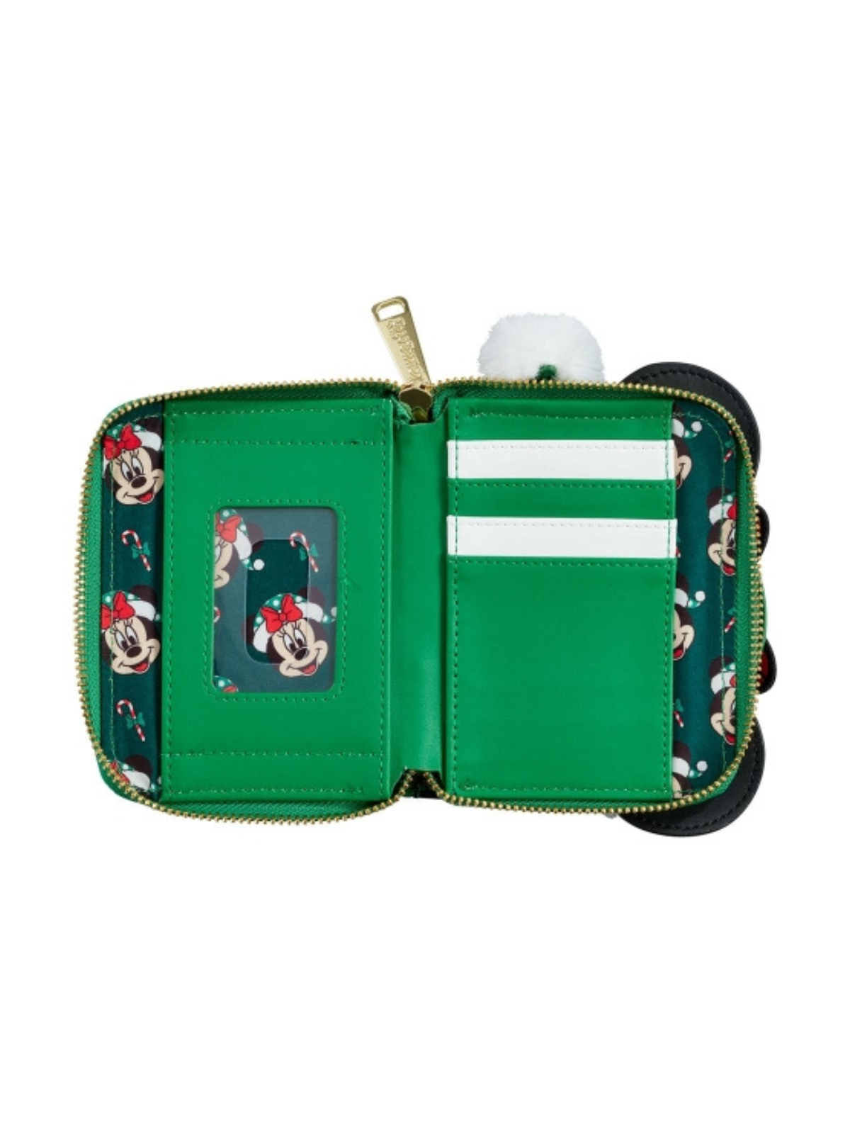 Porte-monnaie Polka dot Christmas Minnie Mouse LOUNGEFLY