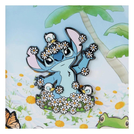 Pin's Stitch Springtime Lilo & Stitch Loungefly