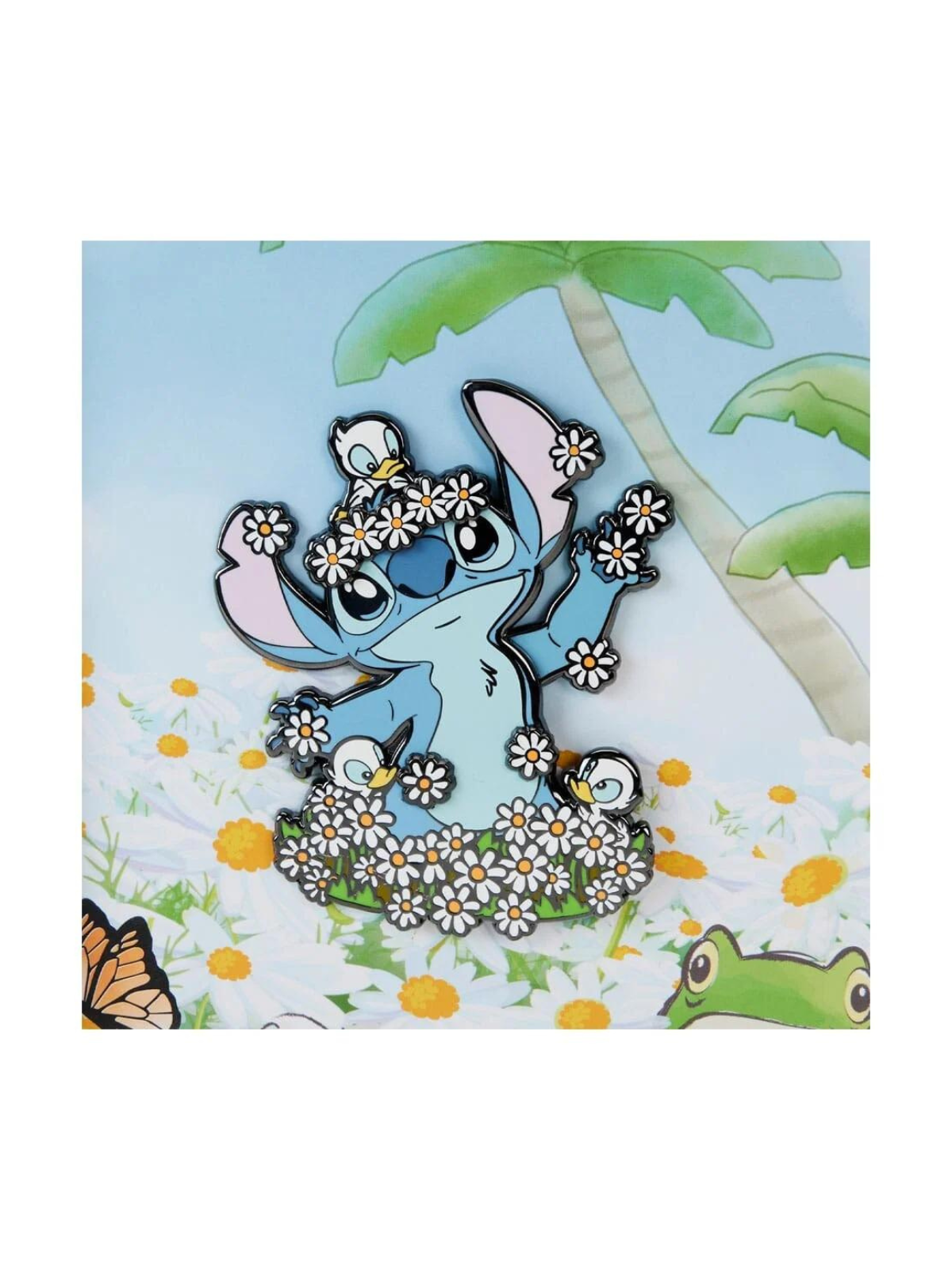 Pin's Stitch Springtime Lilo & Stitch Loungefly