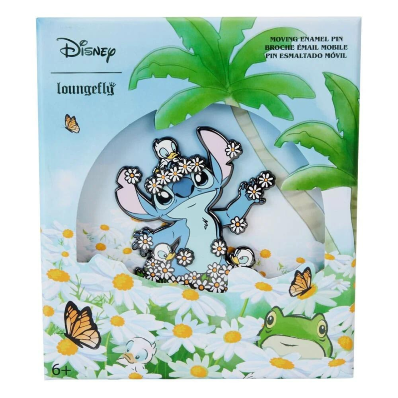 Pin's Stitch Springtime Lilo & Stitch Loungefly