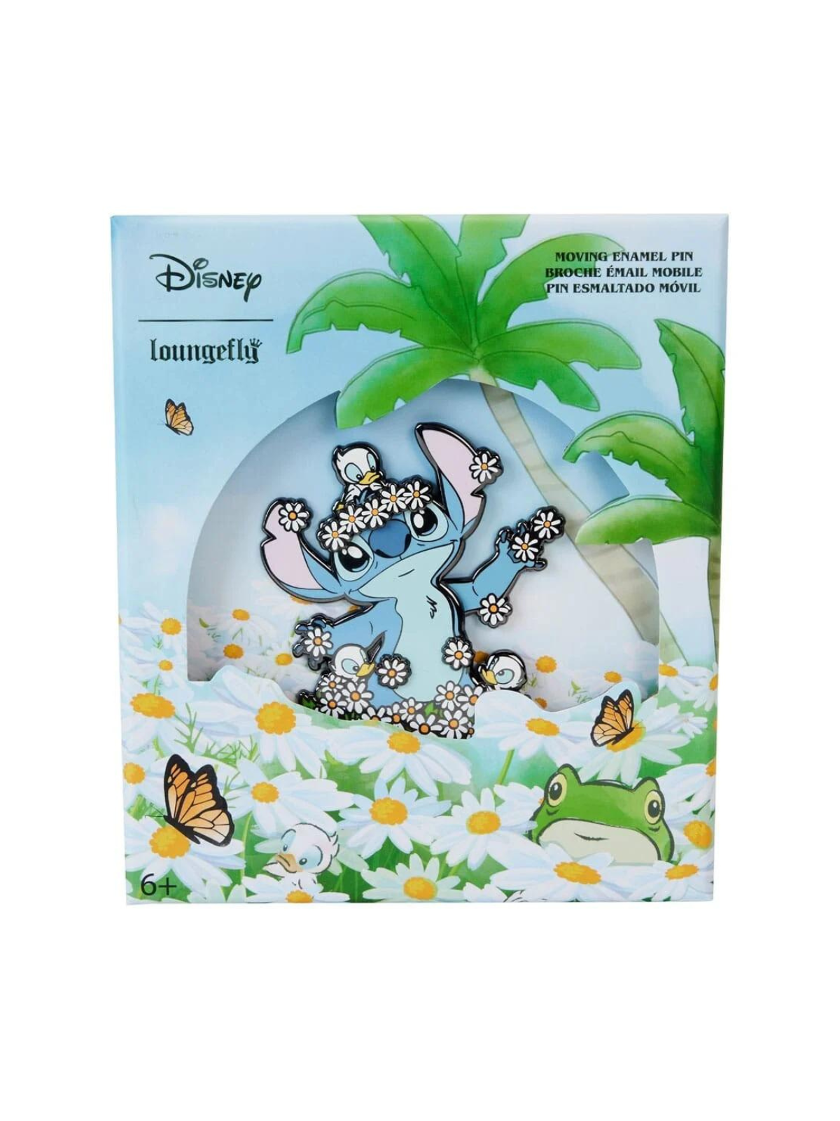 Pin's Stitch Springtime Lilo & Stitch Loungefly