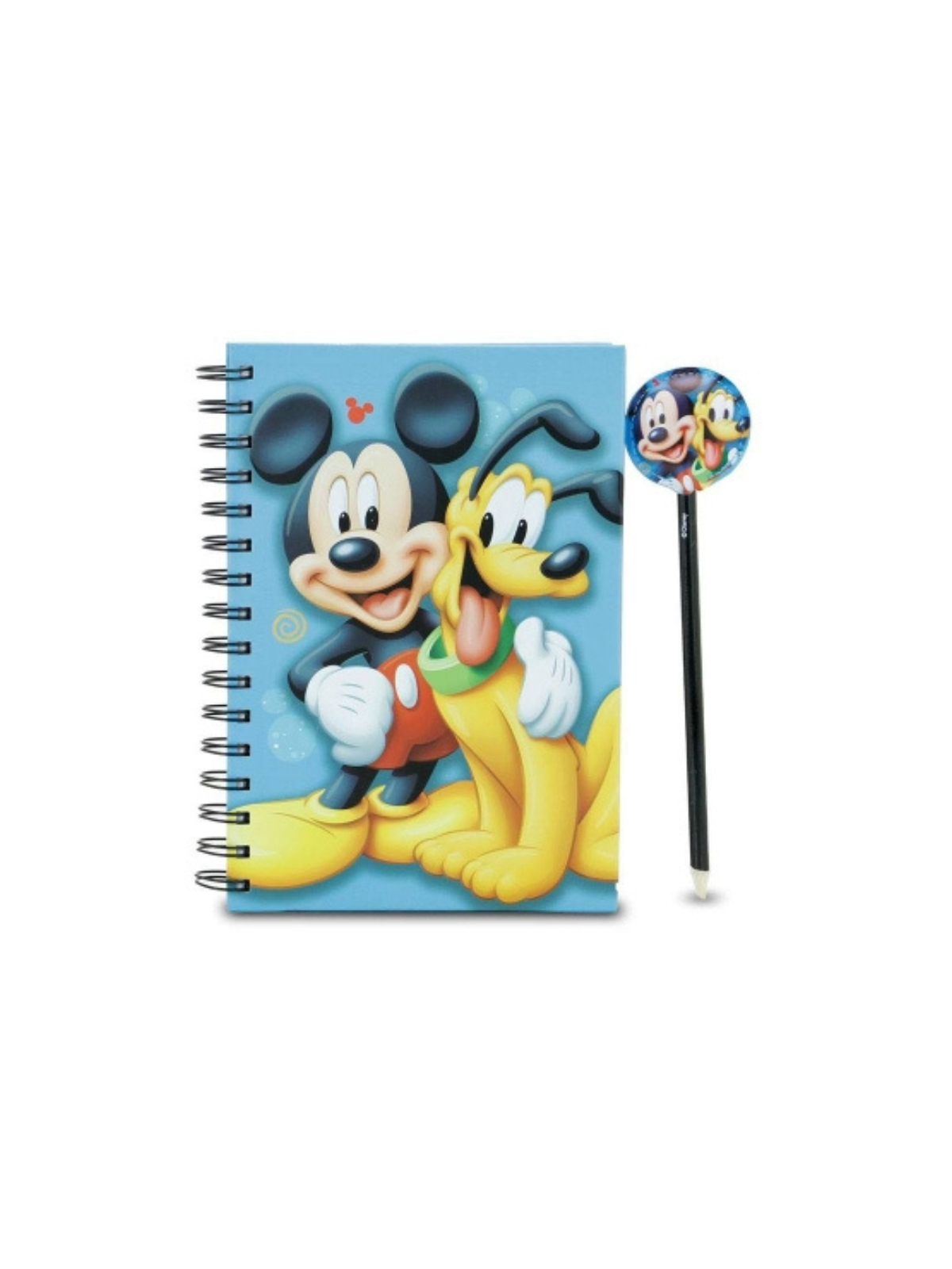 Carnet de notes avec stylo Mickey & Pluto Disney