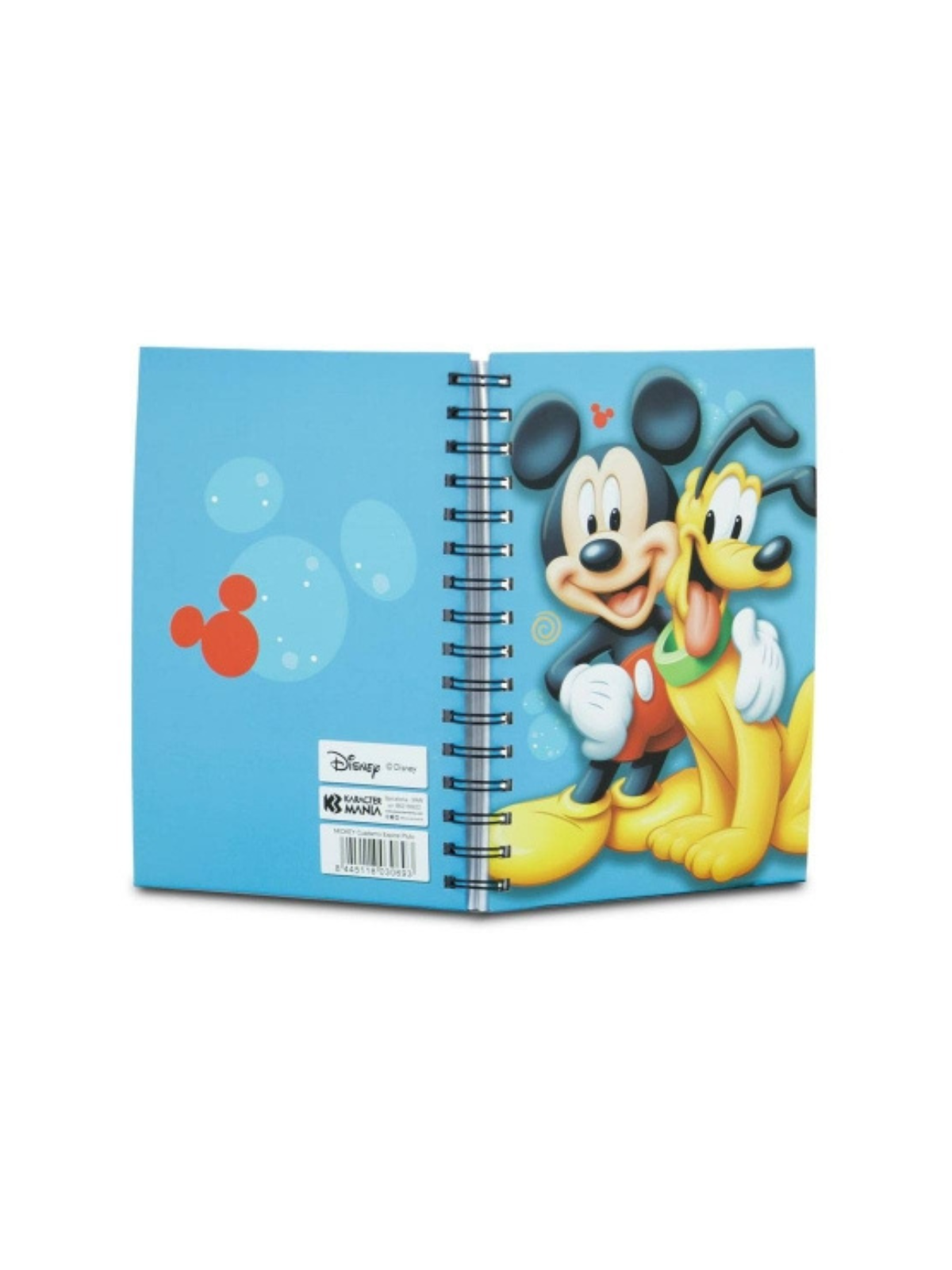 Carnet de notes avec stylo Mickey & Pluto Disney